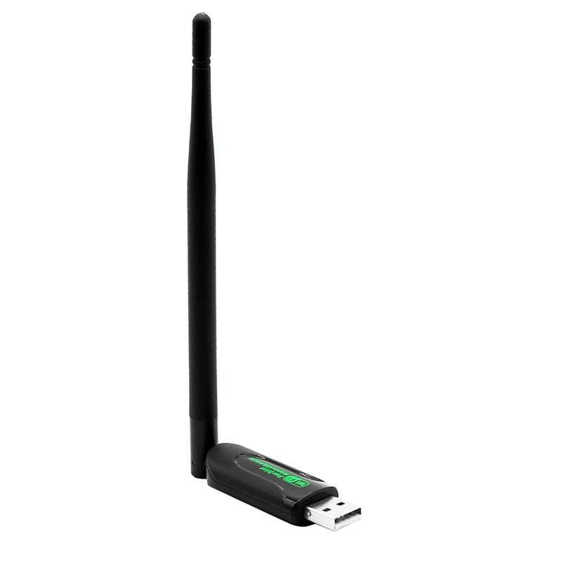 2,4G USB Wifi адаптер 150 Мбит/с 5DBi WiFi беспроводная сетевая карта MTK7601 Wifi ключ для Windows Vista/XP/2000/7/8/10