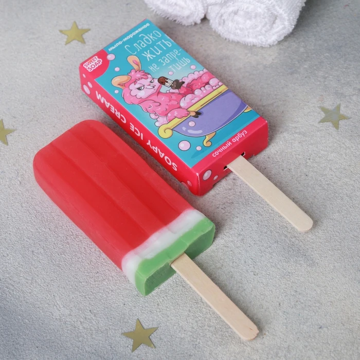 Мыло-мороженое &quotСладко жить не запретишь&quot | Красота и здоровье