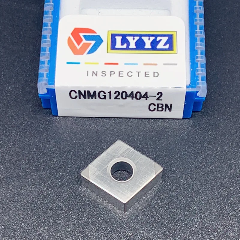 

CNMG120404-2 CBN CNMG120408-2 CBN Lathe Cutter Diamond Boron Nitride