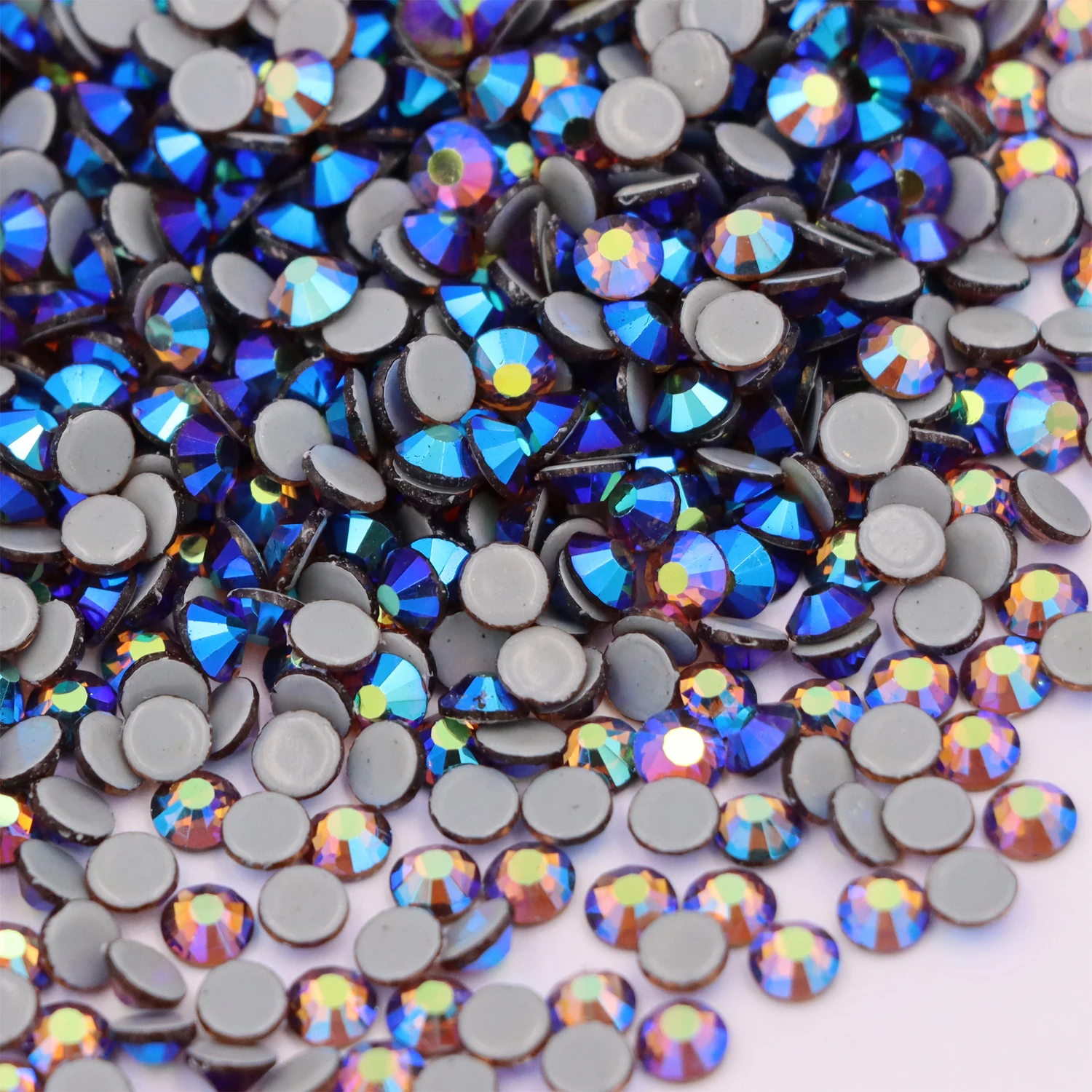 Горячая фиксация искусственные стразы кристаллы с плоской задней стороной