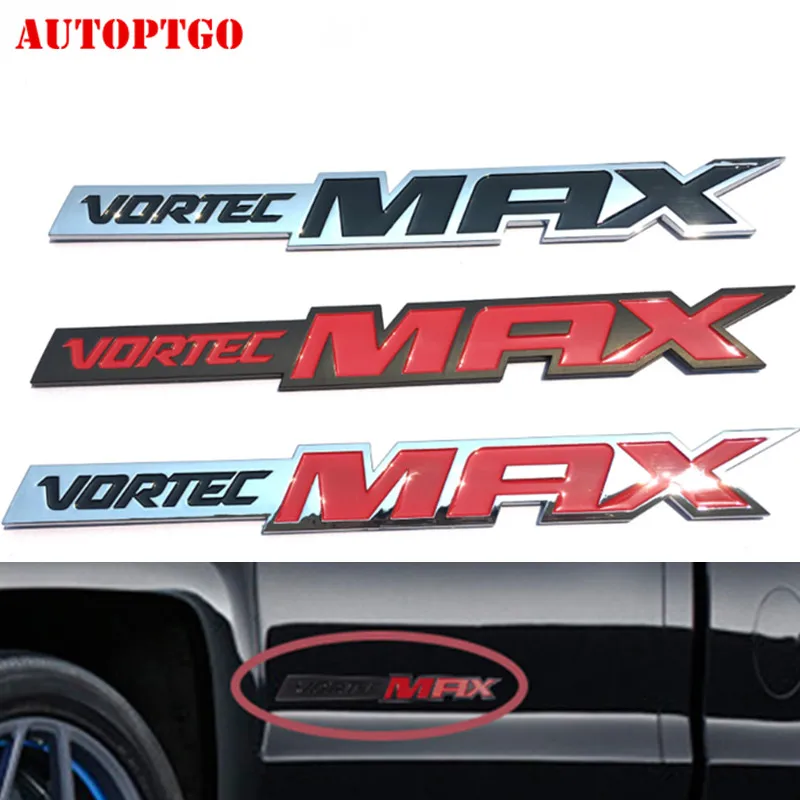Автомобильный Стайлинг задний багажник письмо VORTEC MAX эмблема значок наклейка для Chevy Chevrolet Sierra Silverado SS GMC