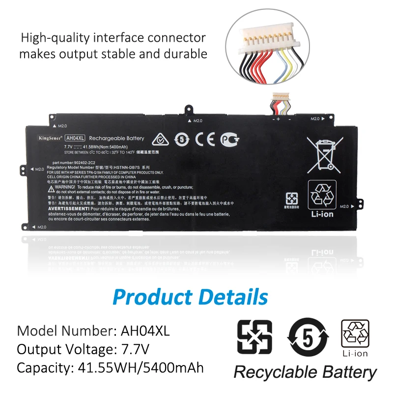 X2 12-C000 C000nf C013TU C014TU TPN-Q184 HSTNN-DB7S 902402-2C2 902500-855 5400mAh