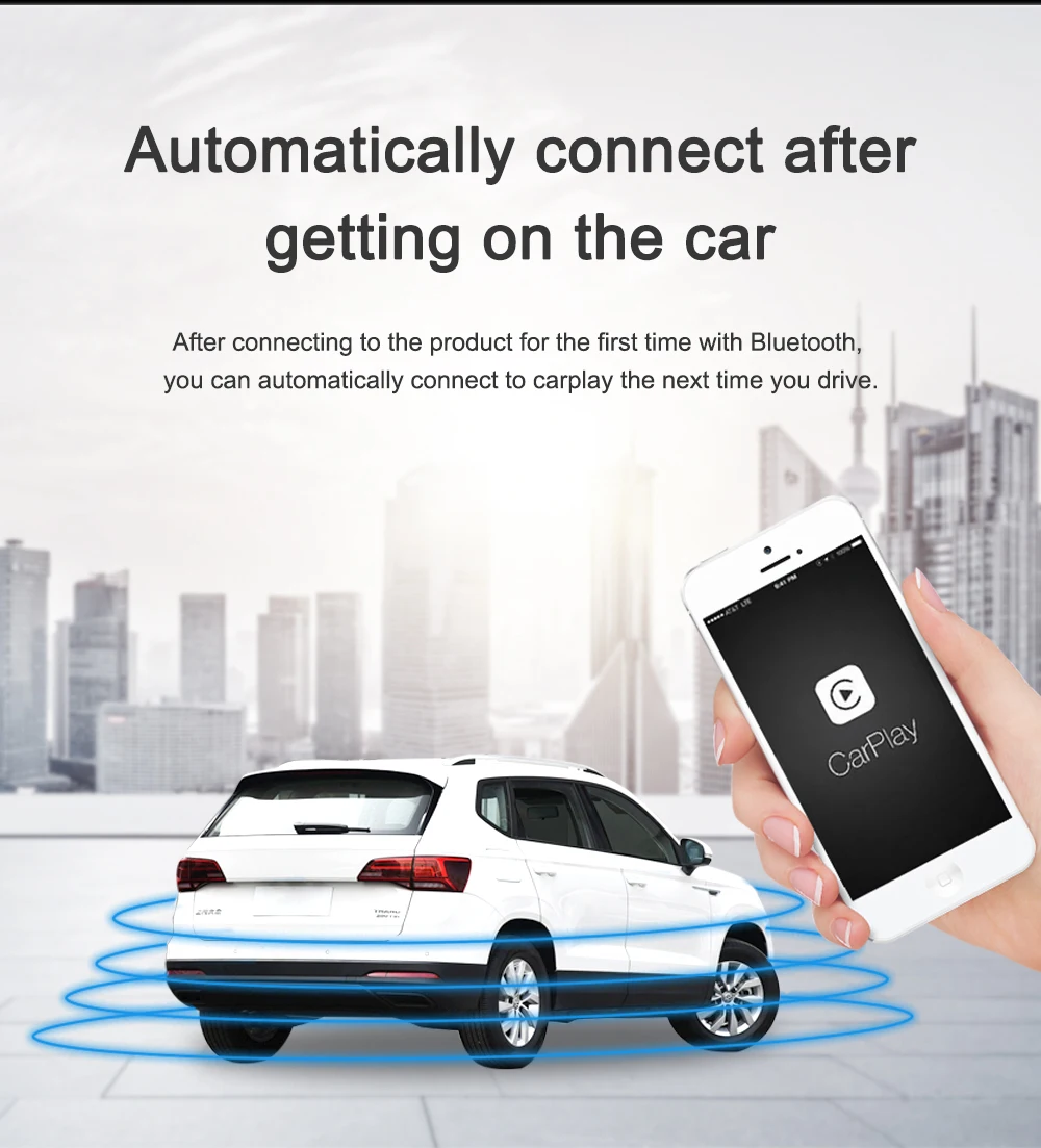 Carlinkit CarPlay беспроводной активатор USB ключ подходит автомобиль встроенный проводной CarPlay проводной беспроводной