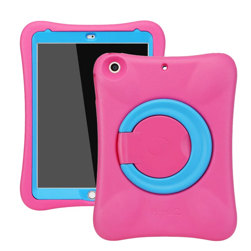 Eva чехол для iPad 9,7 дети coque funda вращающийся 5th 6th поколения Чехол свет для iPad 5 6 крышка для iPad air 2 air