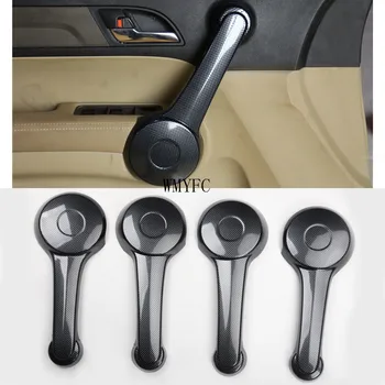 

Fit for Honda CRV 2007 2008 2009 Carbon Fiber Car Styling Inside Door Armrests Trim Car Accessories