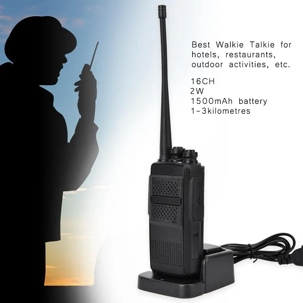 Mugast BF-868plus здание рация, 1-3 км 16 каналов открытый портативный двухсторонний радио для гостиниц, ресторанов