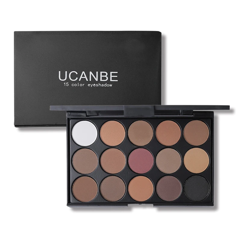 UCANBE Twilight Nude, блестящие тени для век, матовое мерцание, палитра, стойкая водостойкая минеральная пудра, тени для век, наборы для макияжа TSLM1