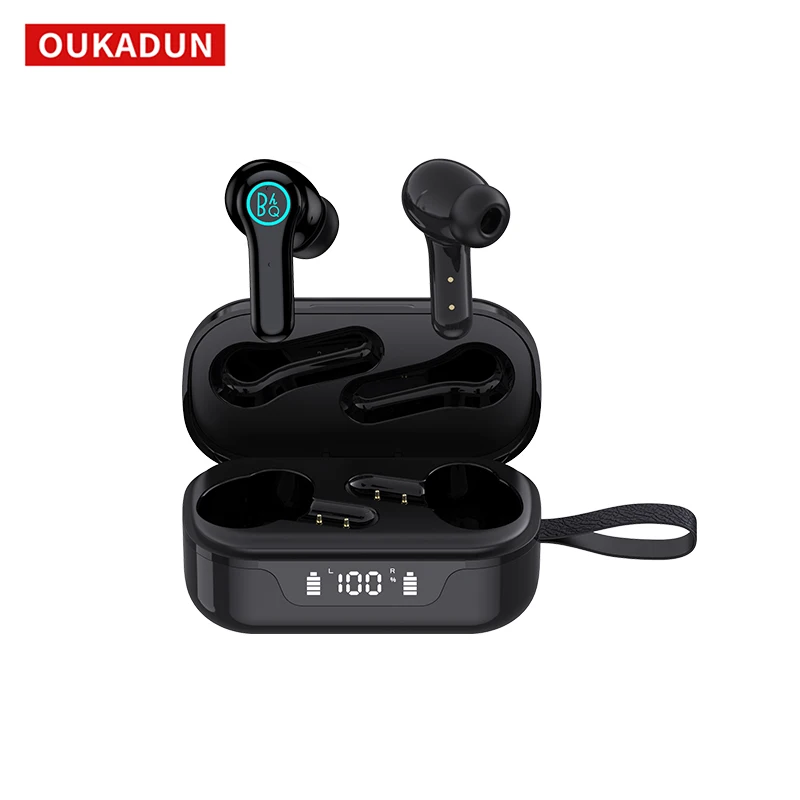 Tws Bluetooth Draadloze Headset, Touch Control, Dual Mode 3D Stereo, High Fidelity Microfoon