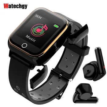 

PPM6 Bluetooth Headset Smart Watch Men Women MP3 Heart Rate Tracker Blood Pressure Full Touch Sport Smartwatch for Android IOS