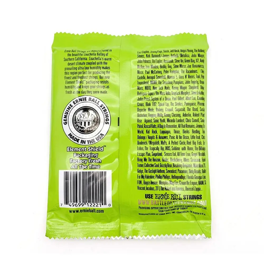 Ernie Ball электрическая гитара струны играть настоящий тяжелый металл рок 2221 2220 2222 2223 2225 2006 2004 части музыкального инструмента