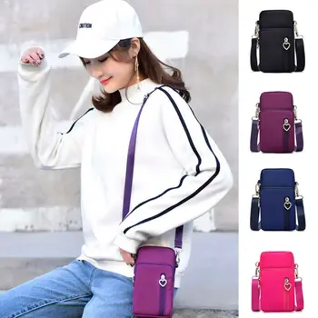 

Fashion Women Mini Cross-body Earphone Mobile Phone Shoulder Bag Solid Pouch Handbag Wallet