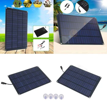 

Portable Solar Charging Board 10W USB Solar Panel Outdoor Climbing Fast Charger Portable DIY Battery Cell Charger Module