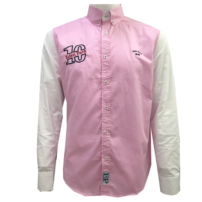 Мужская модная Повседневная рубашка с длинным рукавом Eden Park Camisa Masculina, мужская деловая рубашка, брендовая мужская одежда 123