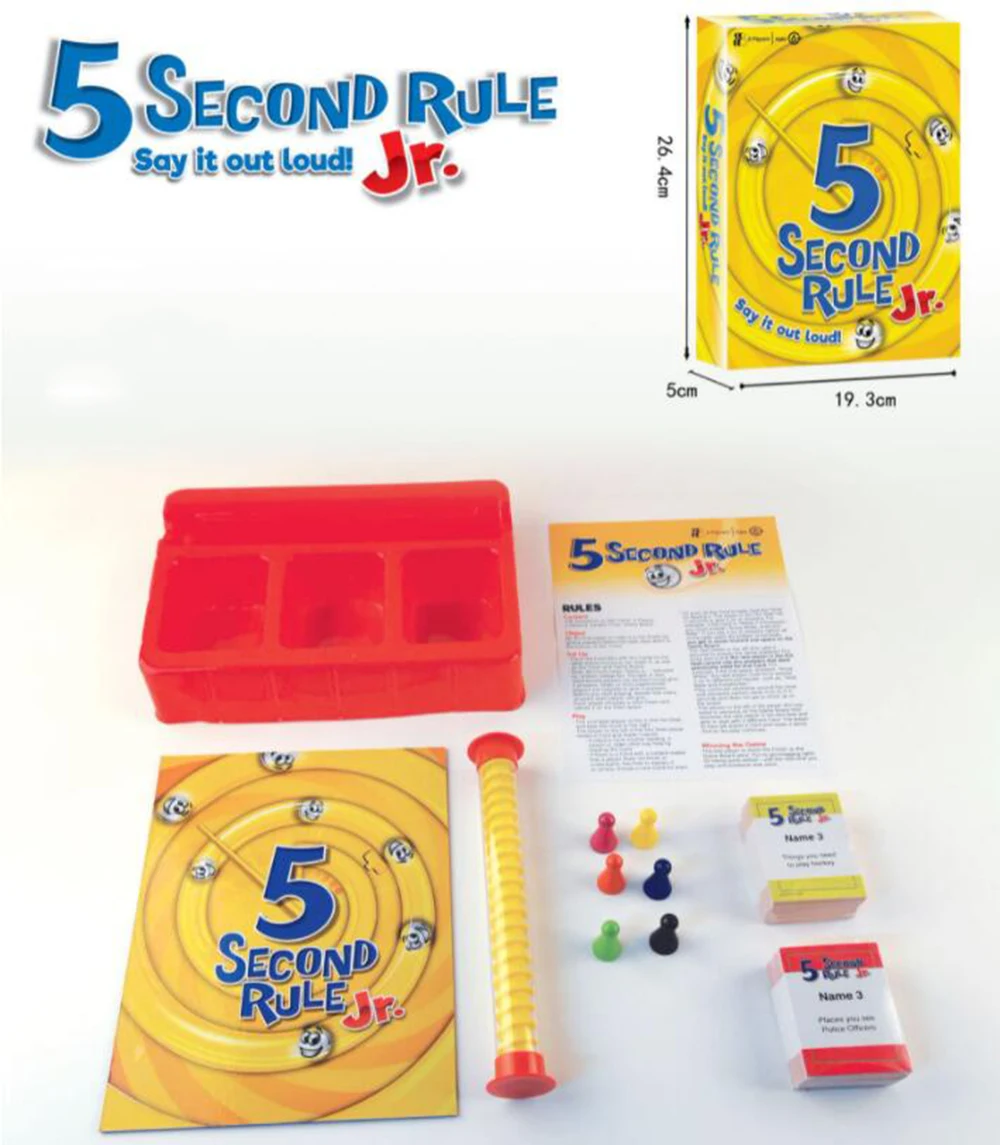 5 Seconds Game Cards Game For Kids Multiple Styles Parent-child Interaction  English Version Entertaining Board Game - Board Game - AliExpress