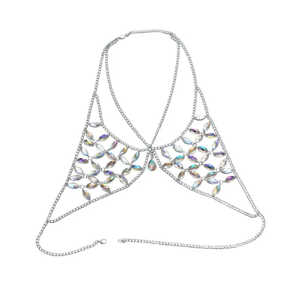 Boho цепь для тела, Летний Пляжный жгут, цепочка для тела, бюстгальтер, модный шарм, аксессуары для тела, ювелирные изделия для женщин и девушек