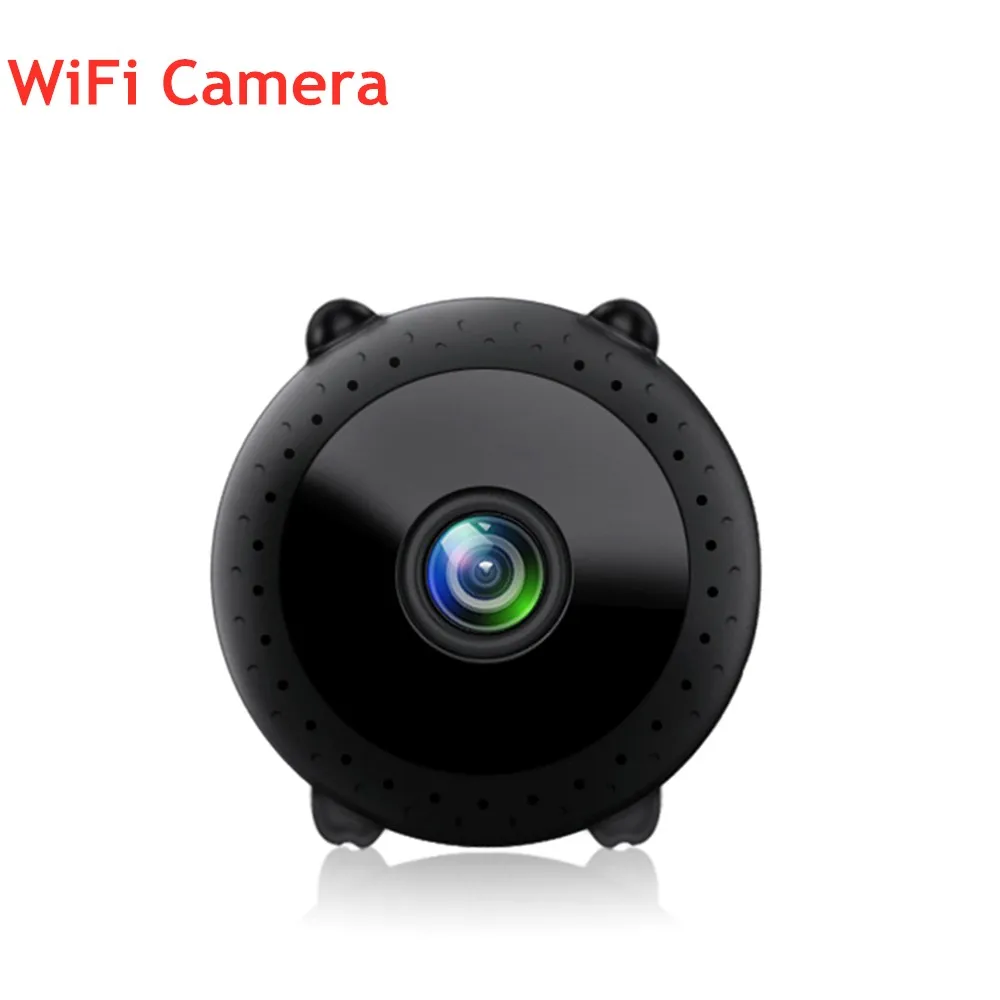 Новая Wifi мини камера ночного видения 1080P радионяня Беспроводная камера наблюдения Домашняя безопасность P2P мини камера WiFi - Цвет: Wifi Camera