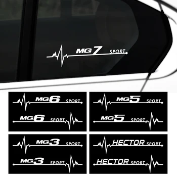 

Car Styling 2pcs PVC Body Sport Side Window Decals Stickers For MG ZS MG 3 MG 5 MG 6 MG 7 GT HS HECTOR Gundam 350