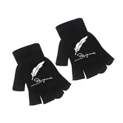 2019 осенне-зимние женские перчатки, теплые вязаные повседневные женские перчатки, митенки для улицы, теплые перчатки без пальцев