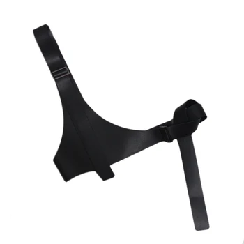 

Pu Leather Strap Belt Brief Irregular Personality Girdle Women Fashion Tide All-Match Black