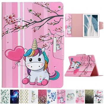 

Etui For Huawei T3 9.6 Honor Play Pad 2 Case Cartoon Unicorn Leather Cover For Huawei MediaPad T3 10 AGS-W09 AGS-L09 Cover Cases