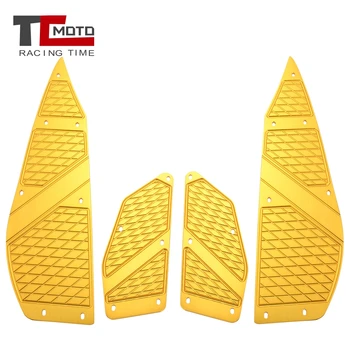 

For YAMAHA XMAX 250 XMAX 300 X-MAX 250 X-MAX 300 Motorcycle Front Rear Footboard Steps Footrest Pedal Foot Plate Accessories CNC