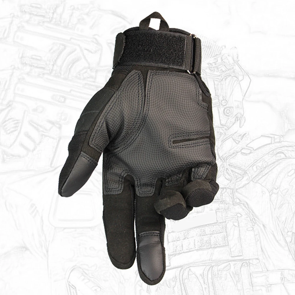 1 пара Guantes тренировочные перчатки на полный палец для активного отдыха, пешего туризма, велоспорта, спорта, езды на мотоцикле, фитнеса, защитные перчатки