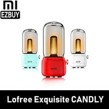 Xiaomi Mijia Lofree изысканный CANDLY Ретро светильник зарядка через usb/Подставка для зарядки двух светильник режимов теплый как никогда теплые окружающие