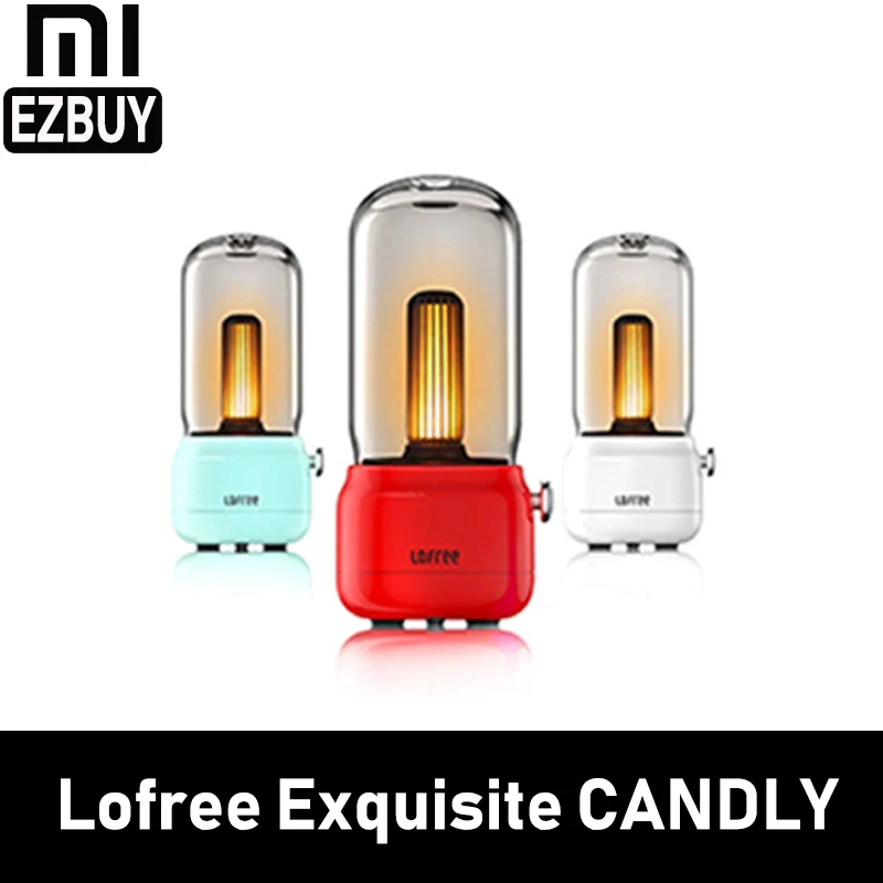 Xiaomi Mijia Lofree изысканный CANDLY Ретро светильник зарядка через usb/Подставка для