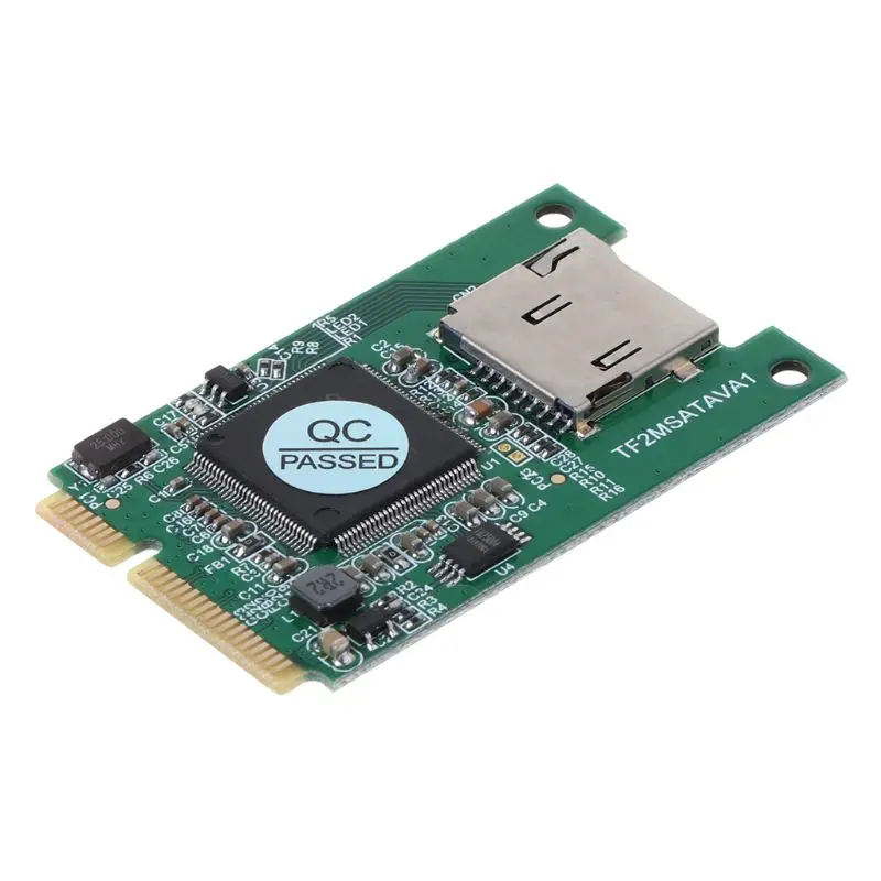 

Micro SD TF Card to Mini PCI-E mSATA SSD Solid State Drive Adapter Converter for PC Computer Laptop Accessories