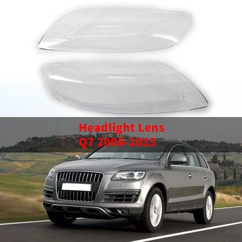 

Headlight Shell Car Headlight Head Light Lamp Lens Shell Cover for Q7 2006-2015 4L0941029 4L0941030