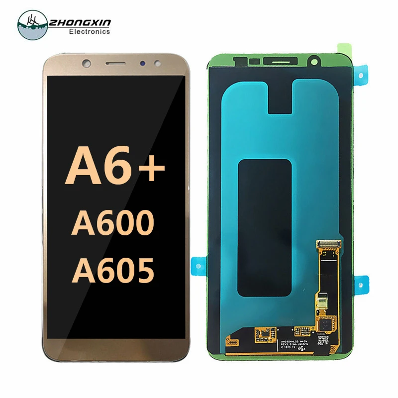 

Refurbished Quality OLED Screen For Samsung A6+ Plus OLED Touch Screen Digitizer Assembly Replacement