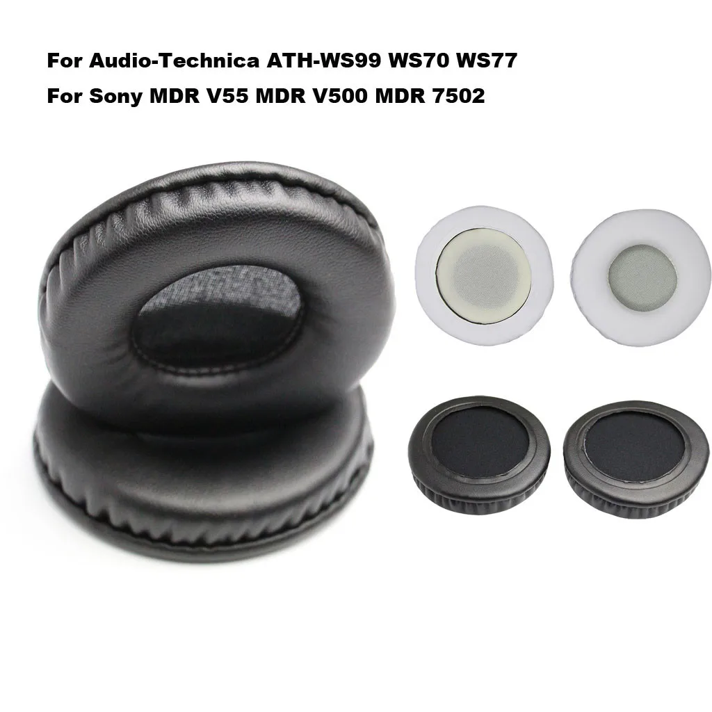 Сменные амбушюры для наушников Audio-Technica ATH-WS99 WS70 для sony MDR-V55 губка наушника крышка беспроводной чехол для наушников