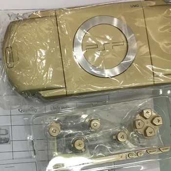 

High Quality Repairs For PSP 1000 PSP1000 Full Housing Shell Cover Case Replacement Buttons Kits With Logo