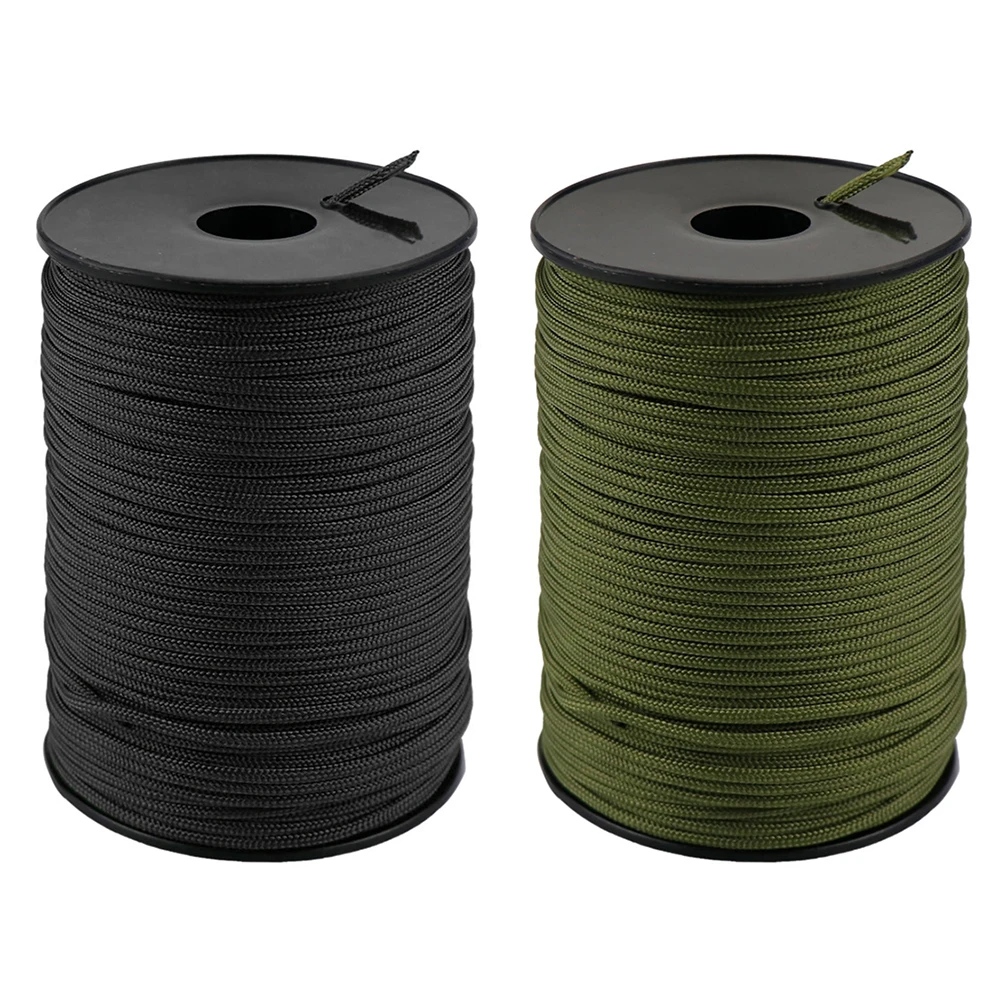 100/30m Paracord Cord Rope Survival Kit Multi-purpose DIY Braided Bracelet Outdoor Umbrella Cord Tent Lanyard Strap paracord rope braided paracord paracord bracelet paracord accessories outdoor accessories