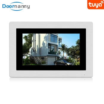 

Doornanny IP Video Intercom Monitor WiFi 720P Full Touch Screen With IR LED Motion Detection Singel Monitor Doorbell Intercom