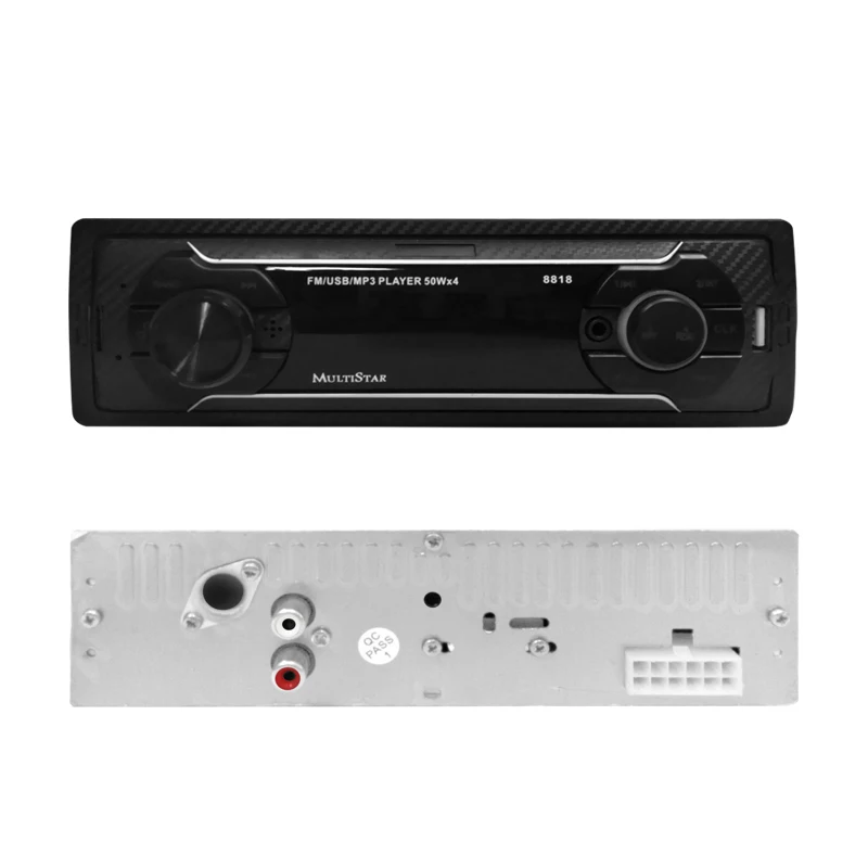 AUX audio input usb card FM/SD quick charging remote control bluetooth speakerphone 1 din car MP3 player