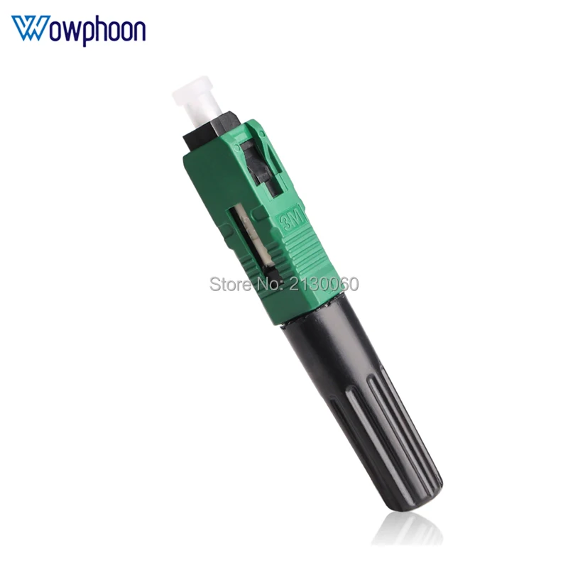 Free shipping 10Pcs/Lot Fast Connector 3M NPFG 8802-TLC/APC/FS/3 SC APC SM 3.0mm Jacket FTTH Fiber Optic | Мобильные телефоны и
