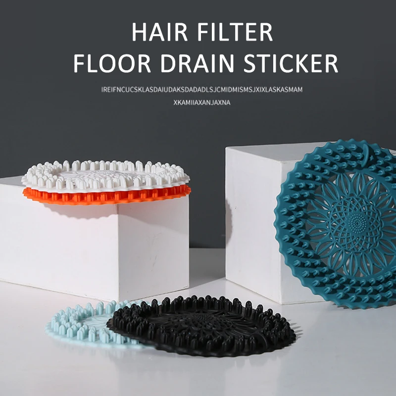 

New 1PC Floor Drain Cover Bathroom Kitchen Sink Strainer Shower Drain Hair Anti-blocking Bath Tub Protector Drain Cover Filter