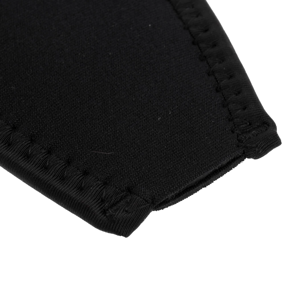 Hair Stap Scuba Diving Snorkel Neoprene Cover Padded Protection Mask Strap Black