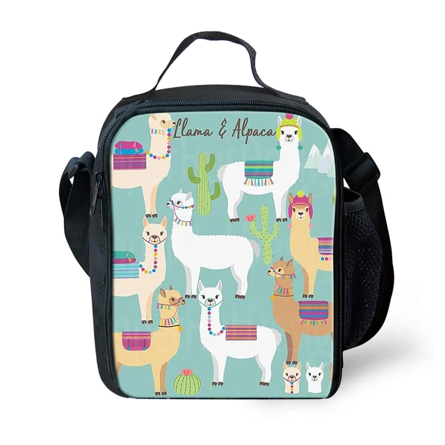 alpaca lunch bag