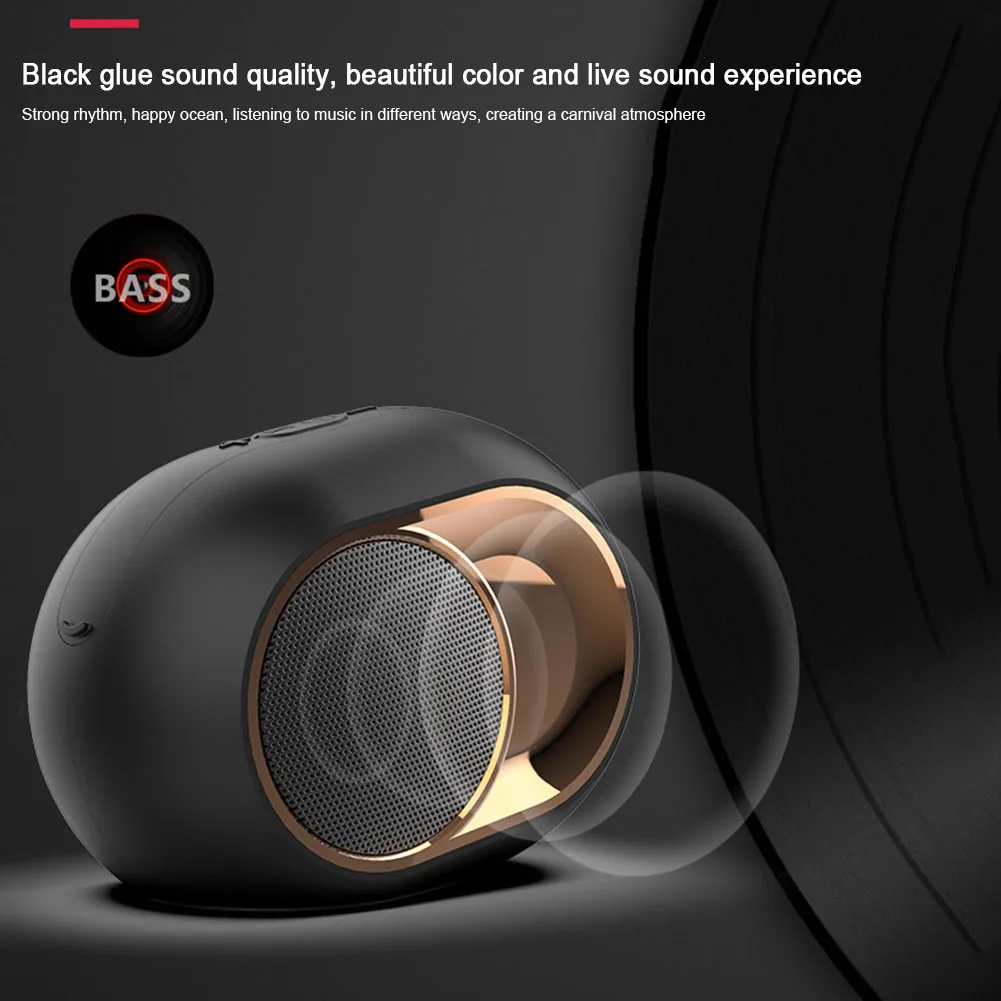 Hands Free Call Поддержка TF карты бас водонепроницаемый Aux 3D стерео звук HIFI FM радио Открытый Портативный беспроводной Bluetooth динамик