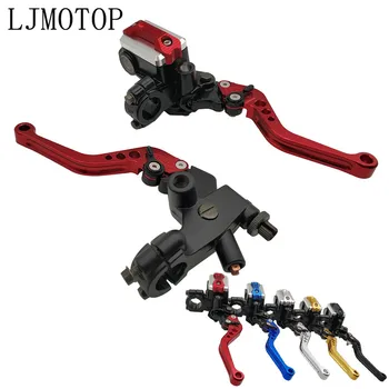 

CNC Motorcycle Brake Clutch Levers Master Cylinder Reservoir Set For KAWASAKI Z900 Z650 Z800 NINJA 250 300R 300 Z250 Z300 250R