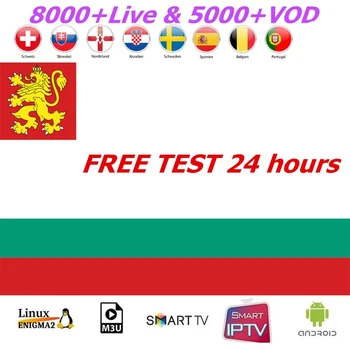 

Best Bulgaria iptv Europe Slovakia Denmark Israel UK Spain 1 year IPTV subscription for m3u Android tv Box Enigma2 Smart TV PC