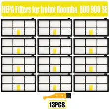 HEPA фильтры для Irobot Roomba запасные части Аксессуары 800 900 серии пылесос и Чистящая Щетка