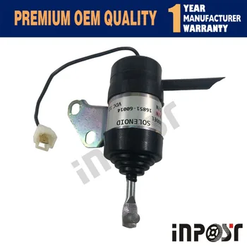 

In Stock Stop Solenoid Valve 12V For Kubota BX1800D BX1830D Tractor D722 Engine 16851-60012 16851-60014