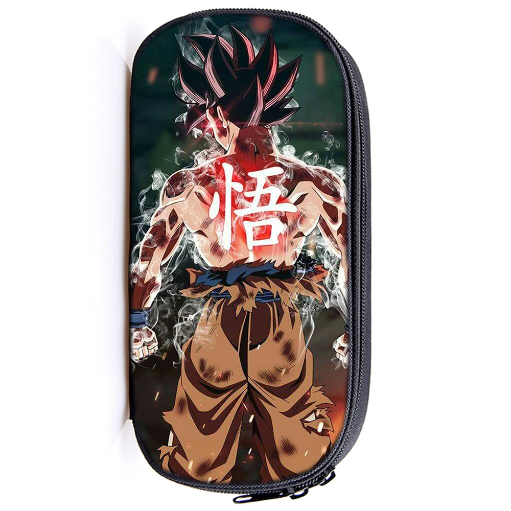 6 Модная косметичка Dragon Ball, детский чехол-карандаш, школьные принадлежности, Goku с принтом "Вегета", косметички, рождественский подарок для малышей - Цвет: 6