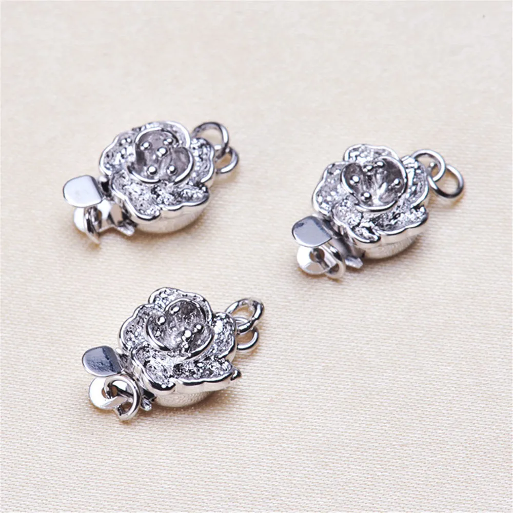 Ожерелья и браслеты застежки для концевых колпачков соединители DIY Charm Clousures коннектор застежки аксессуары