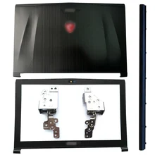 Ноутбук ЖК-дисплей задняя крышка/передняя панель/петли/Петли Крышка для MSI GE62 GE62MVR GE62VR MS-16J1 MS-16J2 MS-16J3