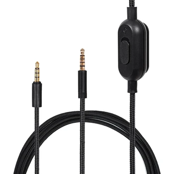 

Portable Headphone Cable Audio-Cord Line for Logitech GPRO X G233 G433 HyperX Cloud Mix Cloud-Alpha Earphones Headset