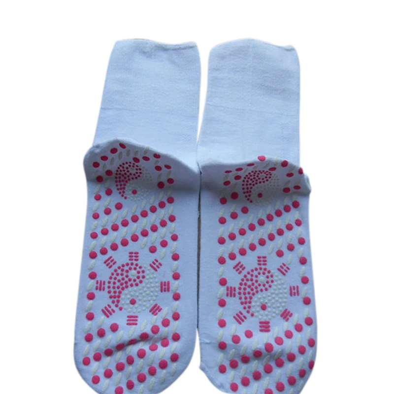 Hot Tourmaline Magnetic Socks Self Heating Therapy Socks Warm Health Care Unisex MVI-ing